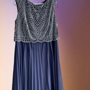 Cachet Firmal Beaded Gown Dress